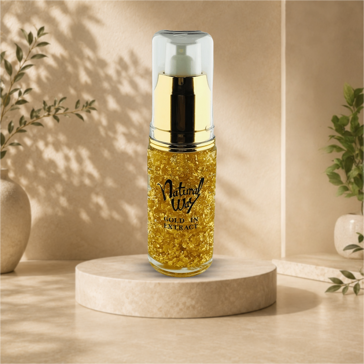 ナチュラル ウェイ ゴールド エキストラクト 25mL（金箔入り弱酸性美容液）